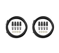 Buhdjfnke 2X Kit de Durite de Frein Vélo de Route Tuyau de Frein à Disque Hydraulique BH90 Frein Olive Connect Insert Kit