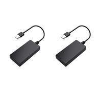 Buhdjfnke 2X Lien Plug and Play vers CarPlay sans Android Auto Box Navigation de Voiture Interconnexion de Machine de Voiture Intelligente