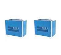 Buhdjfnke 2X Module Électronique Intérieur et Extérieur Boîtier D'Instrument en Métal Boîtier Électronique Boîte de Jonction Boîtier de Projet