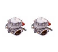 Buhdjfnke 2X Pièces de Rechange de Carburateur pour Tronçonneuse 08 S 08S Tillotson HL-166B HL166 Accessoires D'Outils de Jardin