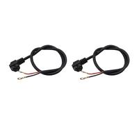 Buhdjfnke 2X pour Citycoco Câble de Connecteur d'alimentation Prise de Charge Câble Coudé Allongé pour Pièces de Scooter Électrique Citycoco 70 cm