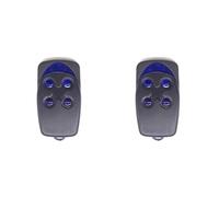 Buhdjfnke 2X Télécommande de Porte de Garage 4 Touches 433,92 MHz à Code Tournant pour Émetteur FLO2R-S FL04R-SNice -S FLO2R-S FLO4R-S