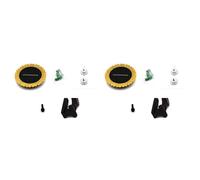 Buhdjfnke 2X Tuya Zigbee Capteur de Lumière et de Pluie Intelligent Fonction 2-en-1, Détection de Lumière et D'Eau de Pluie Application Smart Life