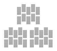 Buhdjfnke 30 Feuilles de Film Réfléchissant pour Scanner 6 mm Marqueur de Numérisation 3D Points de Marquage Points de Réflexion Marqueurs les Points de Marquage pour Animaux de Compagnie