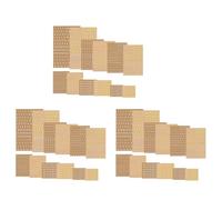 Buhdjfnke 36 Feuilles D'Autocollants en Résine de Lettre, Petits Autocollants de Numéro D'Alphabet, Alliage, Auto-Adhésifs, Or et Argent, 3 mm/4,5 mm de Haut