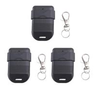 Buhdjfnke 3X 8 Commutateurs Dip 433Mhz Copie Intelligente Télécommande Code Fixe 2 Canaux Duplicateur pour Ouvre-Porte de Garage ou Système D'Alarme