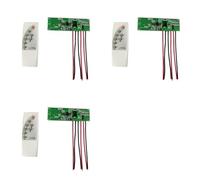Buhdjfnke 3X Panneau de Commande Automatique avec Télécommande, Panneau de Commande LED Solaire Multifonction, Pratique, Induction Du Corps Humain