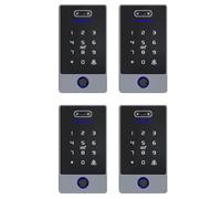 Buhdjfnke 4X TTLock Clavier de Contrôle D'Accès à Reconnaissance Faciale Contrôleur D'Accès Autonome Étanche à Empreintes Digitales pour Serrure de Porte-B