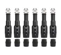 Buhdjfnke 6 Pièce Série 0.335RH Adaptateur de Manchon d'arbre de Golf pour Rogue X2Hot Flash 815 816 Pointe de Pilote