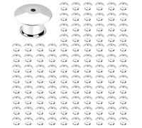 Buhdjfnke 600PCS Boucle de Retenue de Goupille de Verrouillage, Utilisée pour Verrouiller le Dos de la Broche en Métal de la Broche en Émail