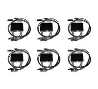 Buhdjfnke 6X Optimiseur de Panneau Solaire 320 W pour la Stabilité de la Tension Du Panneau Photovoltaïque Accessoires Photovoltaïques D'Optimiseur de Puissance de Panneau Solaire