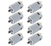 Buhdjfnke 8X 21V RS550 Moteur Brossé Moteur 14 Dents Convient pour 4/6 Pouces Mini Scie à Bûche Sans Accessoires D'Outils de Tronçonneuse
