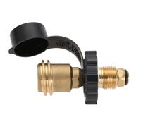 Buhdjfnke Adaptateur de bouteille de gaz propane QCC1/Type 1 pour régulateur de tuyau de gaz propane américain vers régulateur de tuyau de gaz propane britannique (POL), âge au nouveau raccord