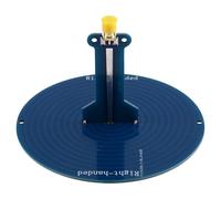 Buhdjfnke Antenne SMA UWB ultra large bande 120 MHz-6 GHz 10 cm pour l'analyse du de fixation directionnelle Mesure large bande Filetage extérieur Main droite Trou intérieur