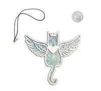 Buhdjfnke Attrape-soleil, fabricant d'arc-en-ciel, attrape-soleil pour commémorer les chiens, décoration commémorative portable pour chien, facile à utiliser B