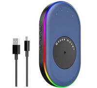 Buhdjfnke Awakening Déplacement de souris virtuel Mouvement automatique pour ordinateur portable avec interrupteur marche/arrêt Souris Undetectable Fonction oscillation Bleu