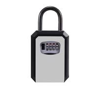 Buhdjfnke Boîte à code décorative à 4 chiffres - mural - Pas de perçage nécessaire - Utilisation domestique - Entrée de chantier - Serrure à mot de passe B