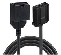 Buhdjfnke Câble d'extension de 1,5 m compatible avec câble de transmission audio et vidéo HDTV de voiture