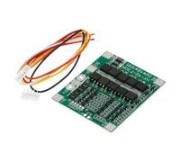 Buhdjfnke Carte de protection de charge LiFePO4 4S 3,2 V 3,7 V 30 A, carte de protection de charge au lithium 12,8 V 14,4 V, 18650 32650, avec équilibreur, platine de protection de charge 3,7 V