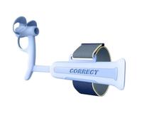 Buhdjfnke Correcteur de poignet antidérapant - Correcteur de posture - Pour écrire, dessiner, s'entraîner - Bleu