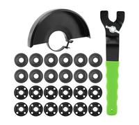 Buhdjfnke Ensemble de 26 clés à vis pour meuleuse d'angle réglable, pièces de rechange pour meuleuse d'angle