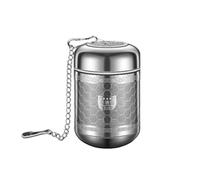Buhdjfnke Filtre à thé en acier inoxydable 316 avec structure en nid d'abeille pour infuser le thé, le compartiment à thé et la séparation de l'eau S
