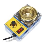 Buhdjfnke Four à Fusion D'Étain à Température Réglable 160 W, Outil de Soudage, Bain de Soudure Sans Plomb de Haute Qualité, Prise UE