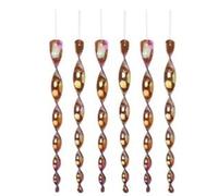 Buhdjfnke Grand bâton répulsif anti-oiseaux couleur café de 30 cm - Contrôle rotatif décoratif - Garde les oiseaux à l'écart