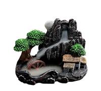 Buhdjfnke High Mountain Flowing Waterfall Backflow Brûleur d'encens Maison Fragrance Diffuseur Brûleur d'encens Décoration, F