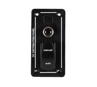 Buhdjfnke Interrupteur à Bascule SPDT 12/24V Pompe de cale Auto/Interrupteur à Bascule Manuel Arrêt Automatique Fonction pour Bateau Yacht Navire