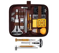 Buhdjfnke Kit d'outils de réglage de montre 149 pièces pour remplacer les piles de montre, extracteur de dos de montre, outil de barre à ressort
