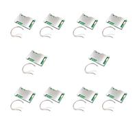 Buhdjfnke Lot de 10 cartes de protection LiFePO4 au lithium 4S 12 V 100 A avec balance de batterie Power Battery Platine de protection