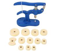Buhdjfnke Lot de 12 outils de presse pour l' de montre - Empêche les matrices de réglage de glisser - Verrouillage du boîtier de montre - Kit d'outils de réparation de montre pour horloger
