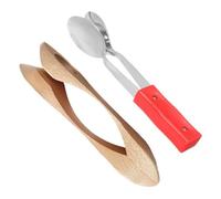 Buhdjfnke Lot de 2 instruments de percussion musicaux légers en métal traditionnel pour aide à l'enseignement de la musique