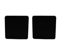 Buhdjfnke Lot de 2 tapis absorbants en gel de silice pour sorbetière - Antidérapants - 37,5 x 37,5 cm - Noir