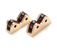 Buhdjfnke Lot de 2 testeurs de droite de queue de billard, carambole, snooker, réparation de queue de billard, détecteur de rouleau, outils de maintenance, accessoires