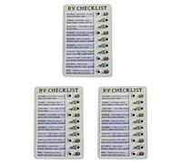 Buhdjfnke Lot de 3 tableaux mémo en plastique à fermeture éclair, amovibles et réutilisables, pour vérifier les éléments et le formulaire