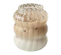 Buhdjfnke Lot de 6 gobelets en verre résistants à la chaleur pour boire du thé, du jus, du lait, des tasses à café, à , verres à eau, tasses, C