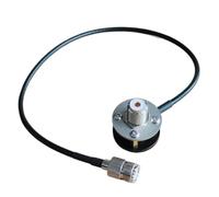 Buhdjfnke M Pipe Head Base UV+ Shortwave Tripod Antenne Support d'installation Extérieur Portable Filetage 1/4 Neuf