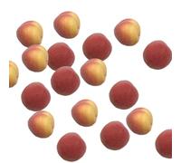 Buhdjfnke Modèle de fruits simulé, accessoires de simulation de fruits artificiels, pêche, outils pédagogiques décoratifs pour l'école