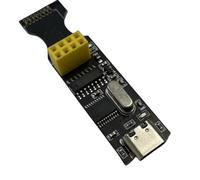 Buhdjfnke NRF24L01 2,4G Wireless Serial Port to USB Transceiver Carte de développement SMD Debugging Test Socket Pièces de rechange