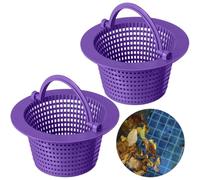 Buhdjfnke Panier de skimmer pour piscine encastrable - Panier de skimmer - Panier à tamis - Violet