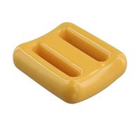 Buhdjfnke Poids de plongée pour équipement de plongée, ceinture de poids, plomb enduit, poids de plongée, poids de plongée enduit, poids de ceinture de plongée 1000 g, jaune