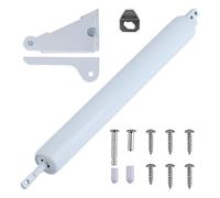 Buhdjfnke Porte tempête complète à proximité pour la maison : porte d'écran, pince pneumatique et fermeture de sécurité de fenêtre avec fonction de maintien ouvert