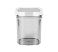 Buhdjfnke Récipient de rangement hermétique pour café 1300 ml en plastique avec couvercle pour grains de café, farine, sucre