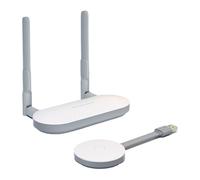 Buhdjfnke Répéteur sans 5G Compatible 50 M, Dongle D'Affichage WiFi, Kit Émetteur-Récepteur Vidéo Longue Portée Compatible