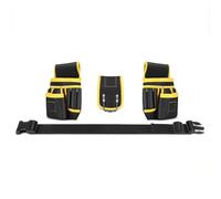 Buhdjfnke Sac à outils d'aspiration pour clous, sac banane à outils, sac banane d'électricien, sac banane multi-outils, outil en tissu Oxford