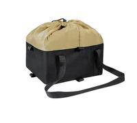 Buhdjfnke Sac de porte-bagages pour vélos électriques, grand panier de vélo pour porte-roue