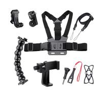 Buhdjfnke Sangle de poitrine Support de téléphone portable avec bandoulière fixe pour smartphone universel personne Vidéo Photo Living