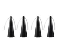 Buhdjfnke Ventilateurs Portables USB pour Table avec Lames Holographiques pour Effrayer Les Mouches, Les Guêpes et Les Abeilles - Lot de 4 Ventilateurs de Pique-Nique en Plein Air